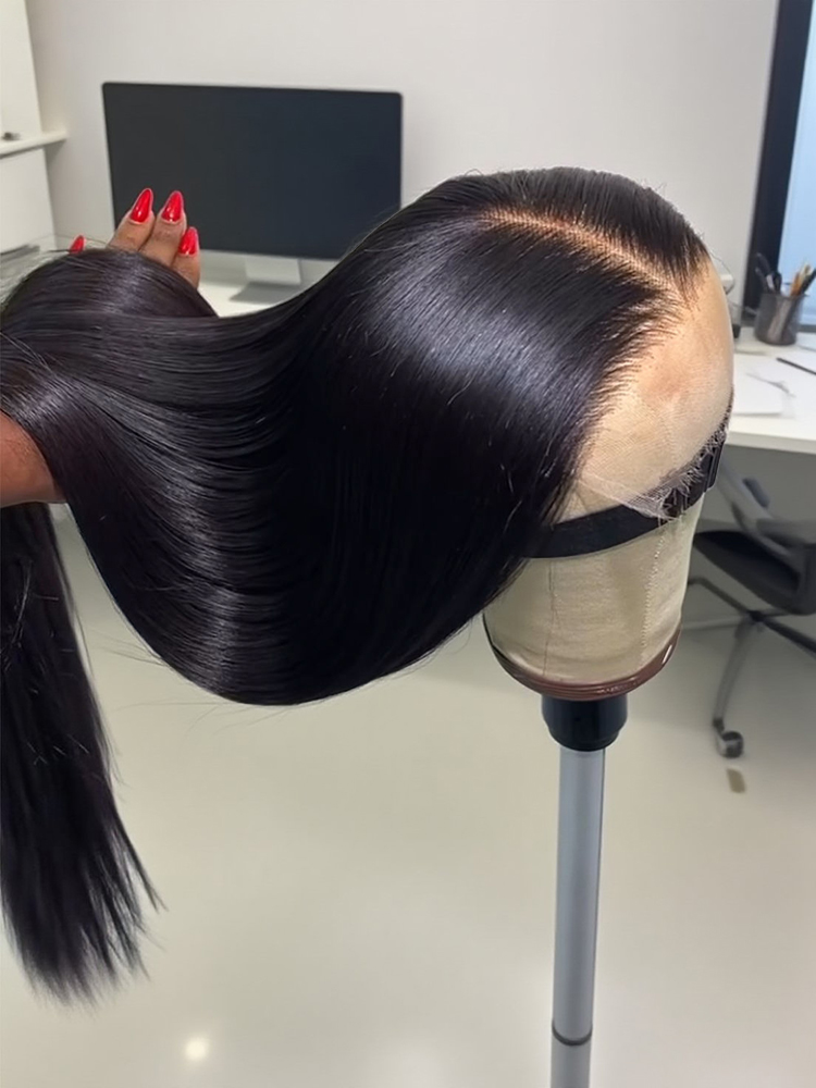 Hd Lace Frontal Wig Human Hair Pre Plucked - 30～40インチ ストレート人毛ウィッグ 13x4 13x6 HDレースフロントウィッグ 人毛プレカット