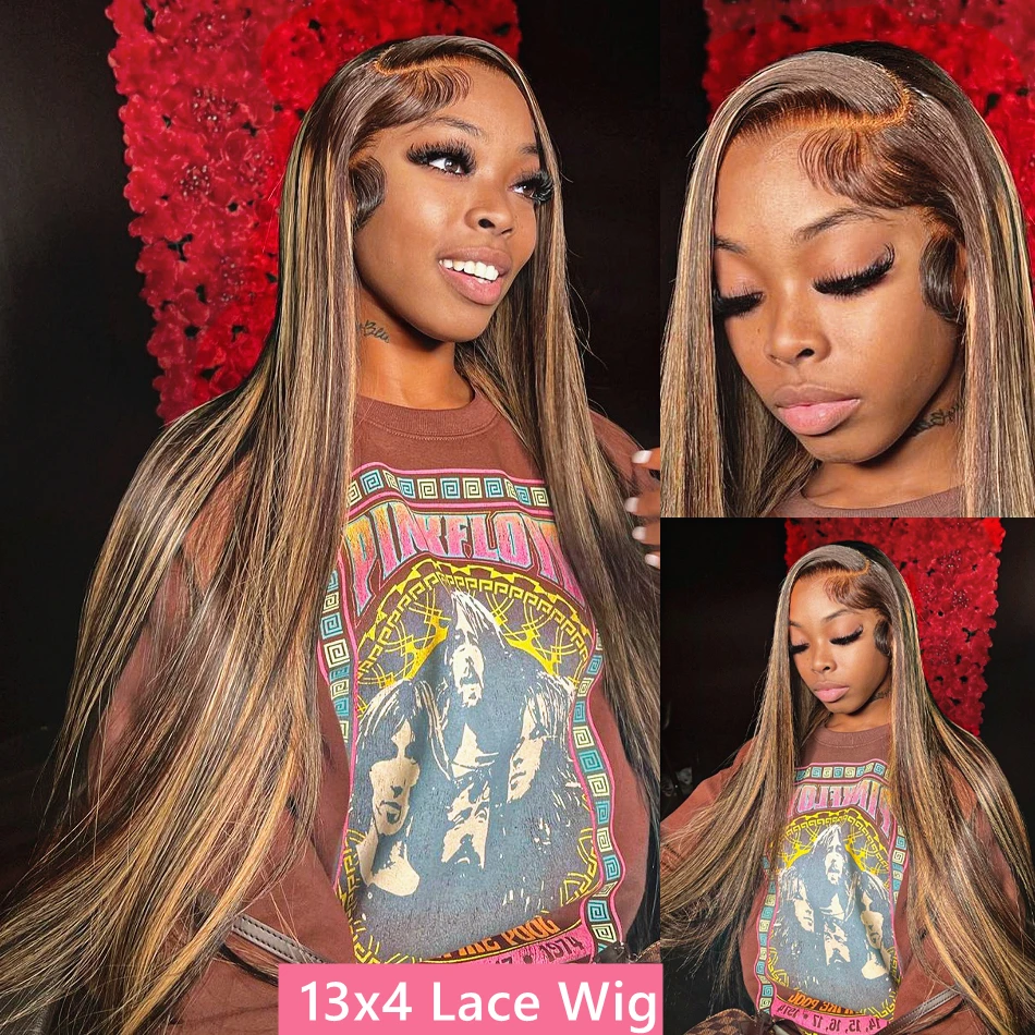 613 Blonde Body Wave Lace Front Wig - 13x4のブラウン、ピンク、ブルーのレースフロントウィッグ。ブラジリアンヘアを使用した613ブロンドのレースフロントウィッグ。前髪部分に毛を植え付け済み。ロングストレートのラベンダーカラー。