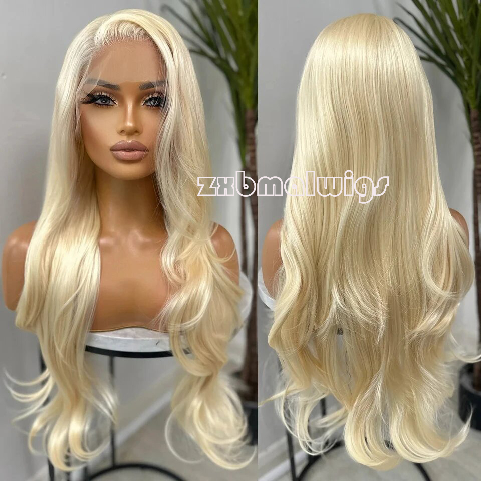 人工毛 613 ブロンドカラー ボディウェーブ 13X4 レ - 613 Blonde Body Wave Lace Front Wig のレビューと価格