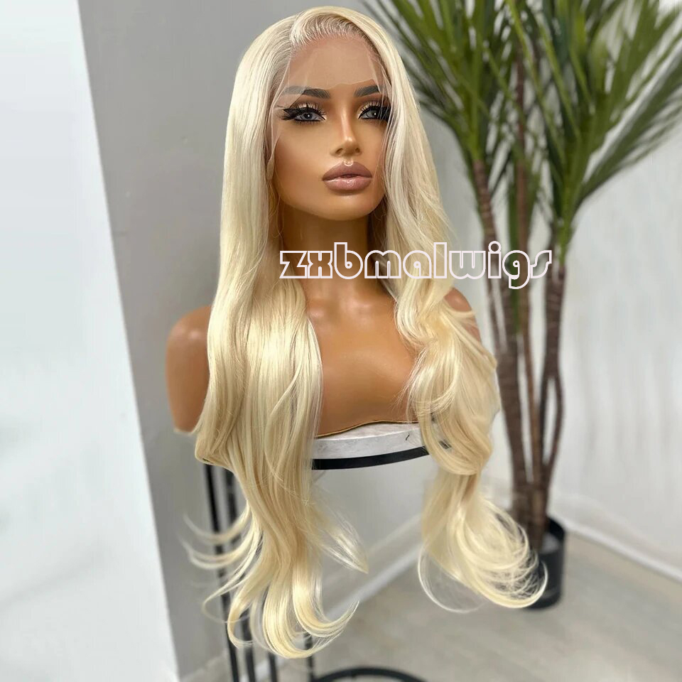 人工毛 613 ブロンドカラー ボディウェーブ 13X4 レ - 613 Blonde Body Wave Lace Front Wig のレビューと価格