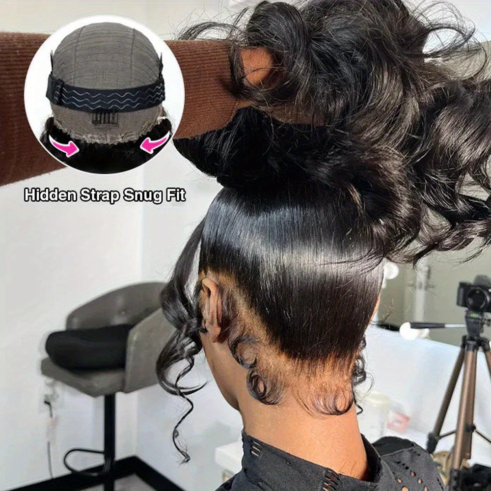 HD 360 フルレースウィッグ（見えないストラップ付き）人 - Lace Front Wigs のレビューと価格