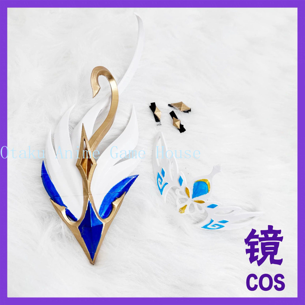 原神オデットコスプレ小道具ヘアクリップロールプレイアクセサリ - Hair Clips のレビューと価格