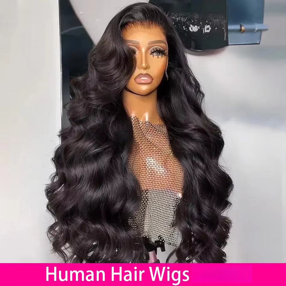 40インチ ボディウェーブ人毛ウィッグ 13x6 HDレース - Hd Lace Frontal Wig Human Hair Pre Plucked のレビューと価格