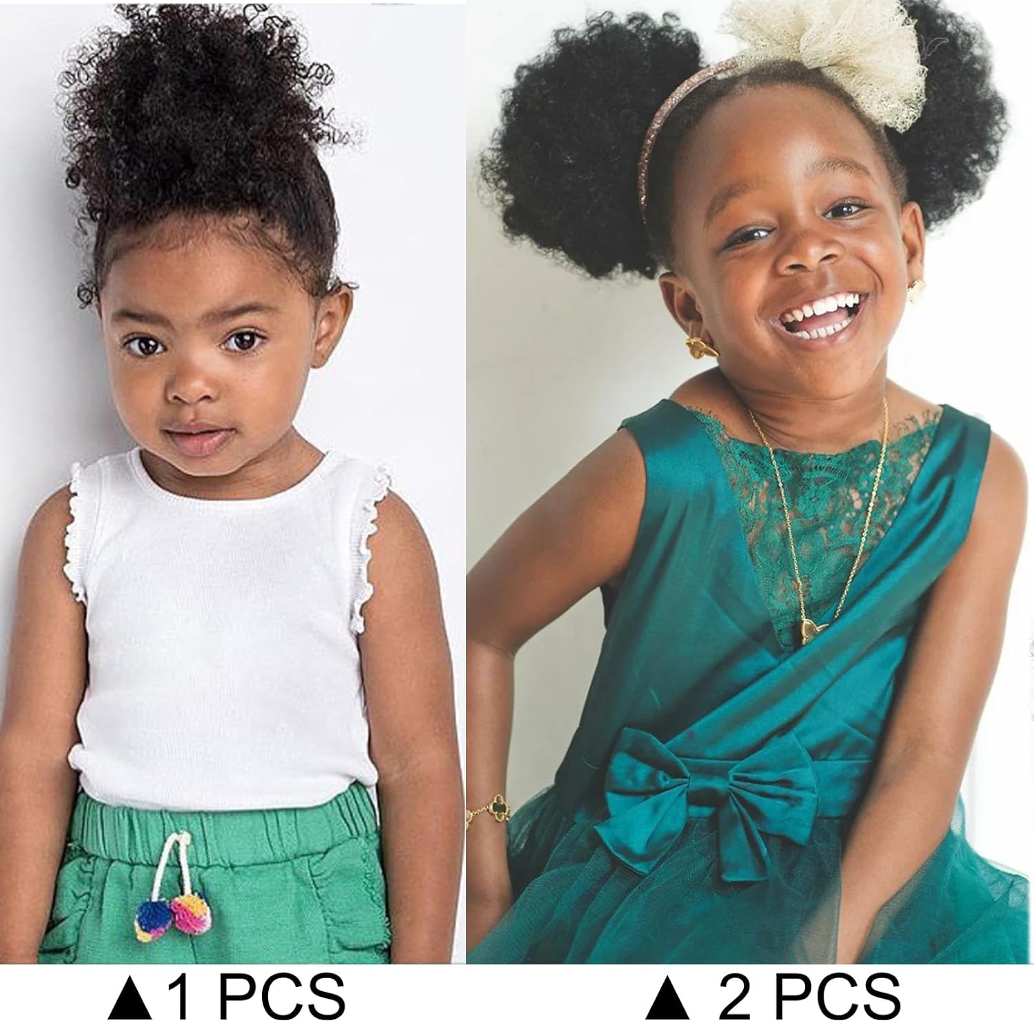 6 インチアフロパフ巾着ポニーテール人工ヘアアクセサリー変態 - Drawstring Afro Curly Puff Ponytail のレビューと価格